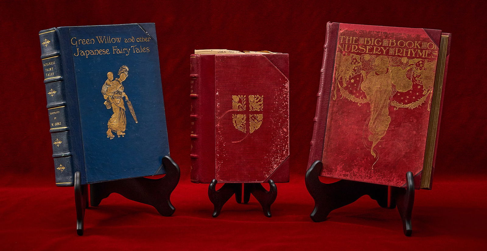 Shelley Duvall | Children's Books: Shelley Duvall's personal copies of hardcover children's books 1) The Big Book of Nursery Rhymes, edited by Walter Jerrold, illustrated by Charles Robinson, Blackie and Son Ltd (London), 1903