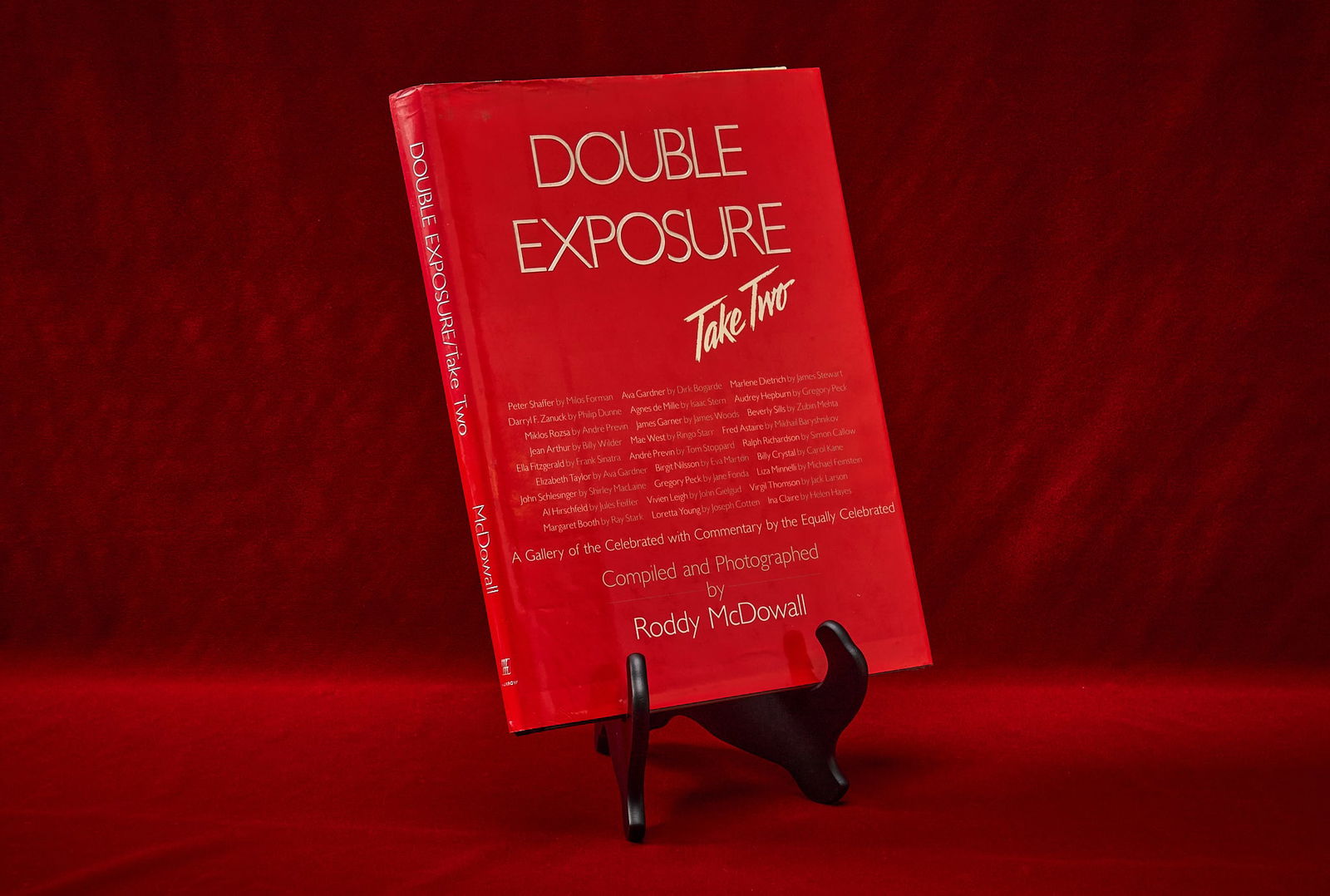 Shelley Duvall | Signed Roddy McDowall Book: Signed and inscribed first edition copy of "Double Exposure, Take Two: A Gallery of the Celebrated with Commentary by the Equally Celebrated", compiled and photographed by Roddy McDowall (19