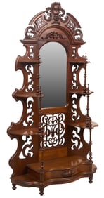 Antique Victorian Etagere