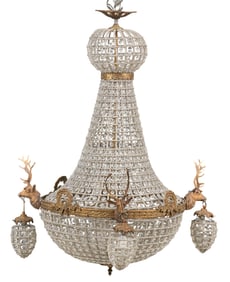 French Empire Style Chandelier