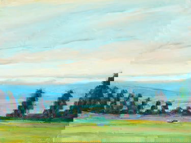 Charles Field, Abstract Landscape