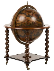 Globe Bar Cart