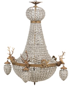 French Empire Style Chandelier