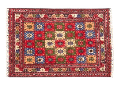 Hand-Knotted Tribal Rug, 9 ft. 10 in. x 6 ft. 5 in.