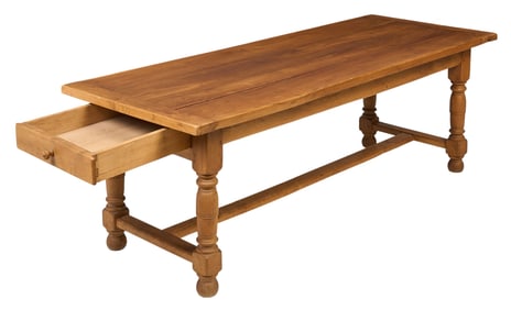 Farm Table with Drawer