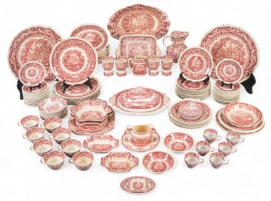 Collection of Mason's Vista Pattern Ironstone China
