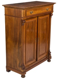 Napoleon III Style Walnut Cabinet