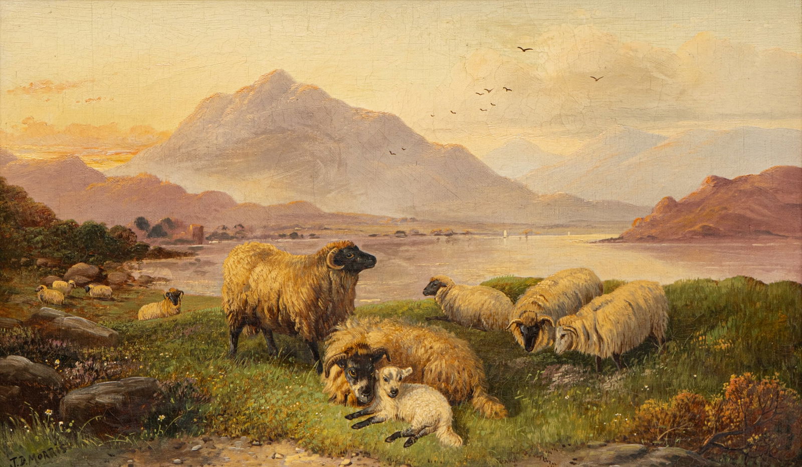 J. D. Morris, "On the Langdale Pikes" (1 of 4)