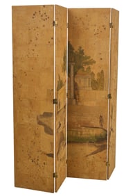 Four-Panel Folding Screen
