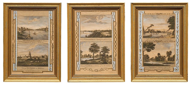 (3) 18th Century Engravings