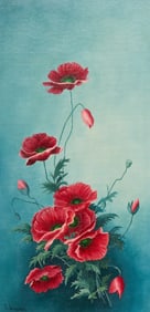 Laura Walser, Red Flowers
