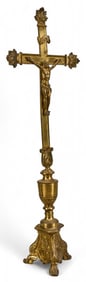 Large Brass Crucifix