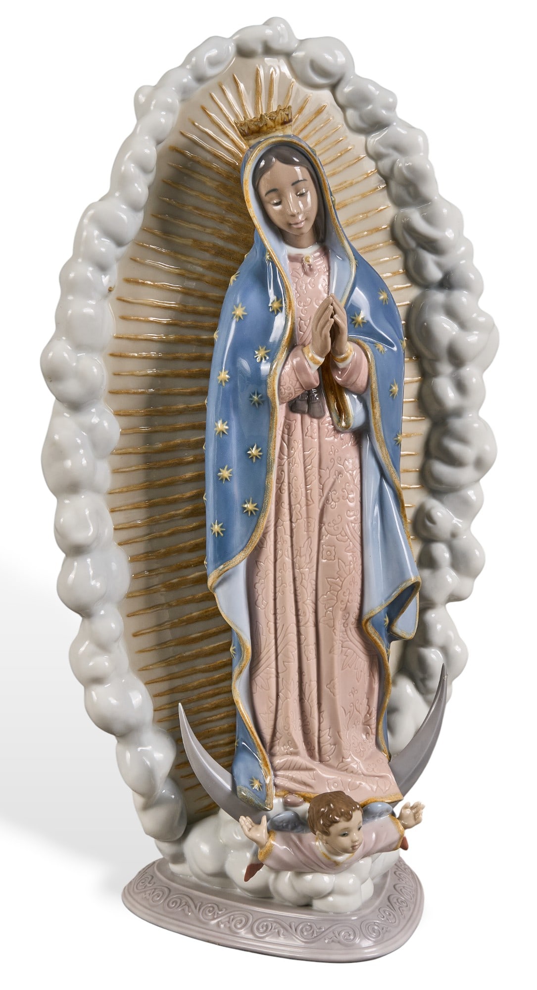 Lladro, Our Lady of Guadalupe Porcelain Figure (1 of 6)