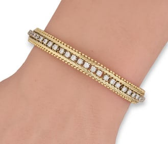 14K Diamond Tennis Bracelet