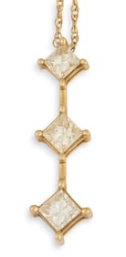 14K Diamond Necklace