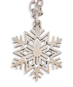 James Avery Sterling Snowflake Necklace