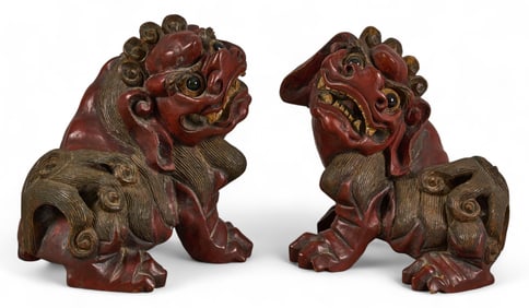 Pair of Foo Dog Bookends