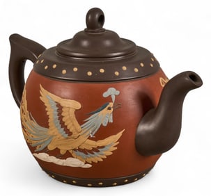 Dragon and Phoenix Tea Pot