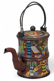 Cloisonne Teapot