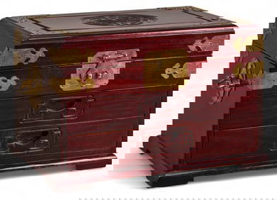 Mahogany Jewelry Box