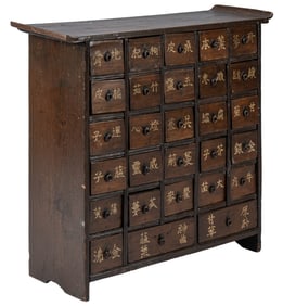 Small Chinese Apothecary