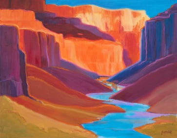 Julie Baxendell, Grand Canyon Scene