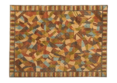 Patterned Rug, 11 ft. x 8 ft. 2 in.