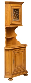 French Provincial Corner Cabinet