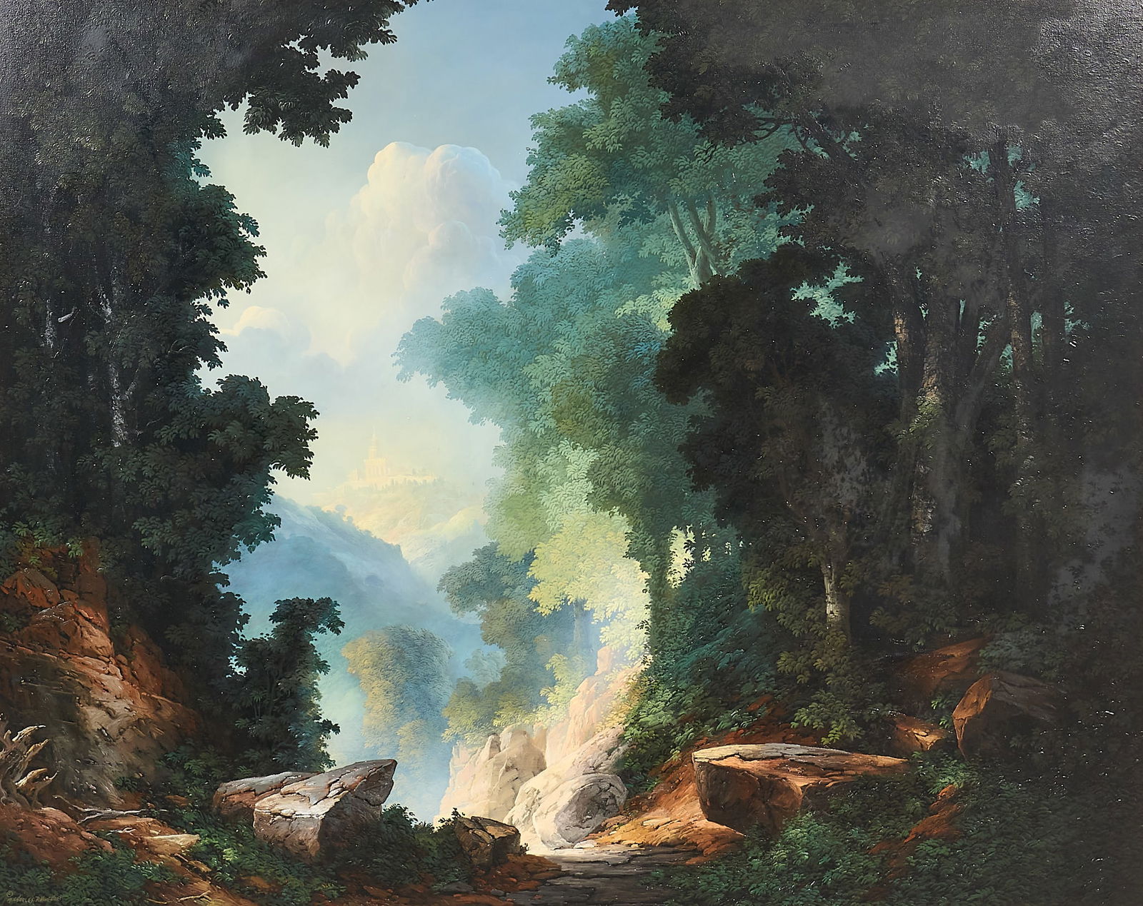 Charles Rhinehart, "Early Morning in the Moon Mountains" (1 of 5)