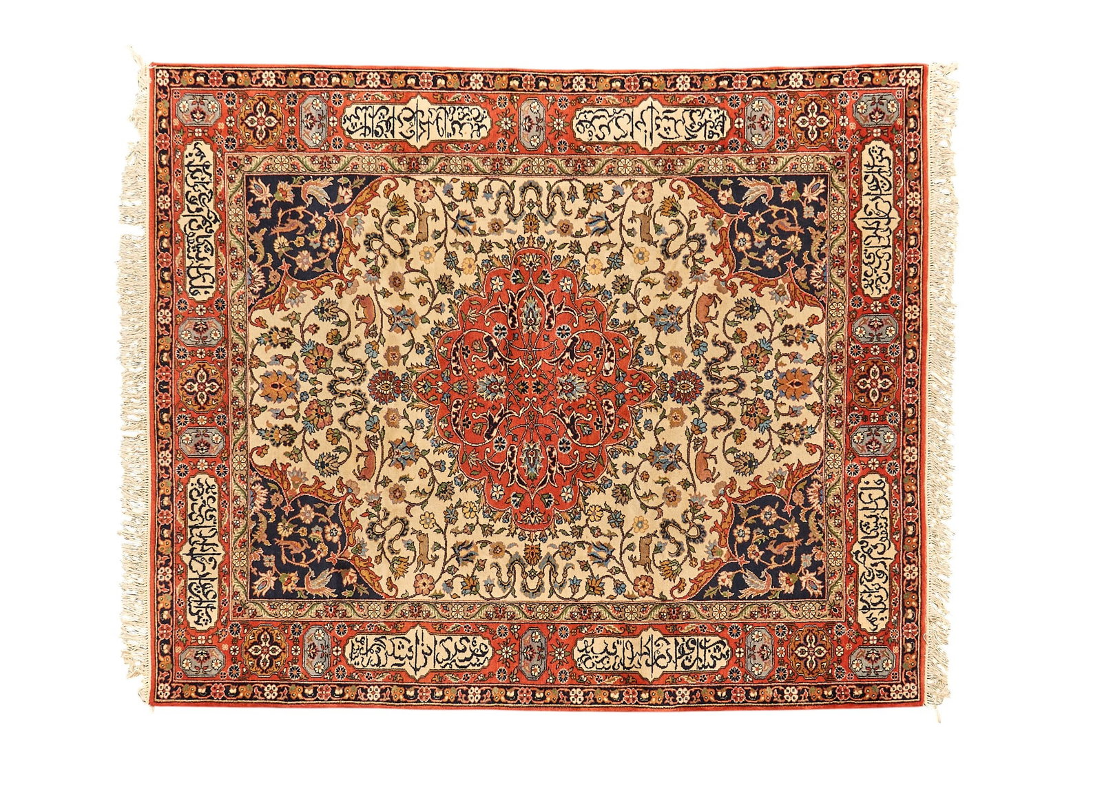 Hand-Knotted Estate Rug, 10 ft. 4 in. x 8 ft.: Hand-knotted estate rug 10 ft. 4 in. x 8 ft. Provenance: Property from a home in San Antonio, Texas