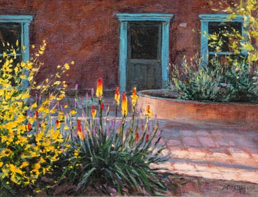 Robert Myers, Santa Fe Courtyard
