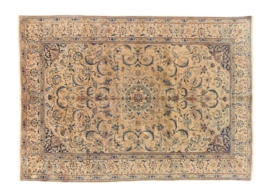 Hand-Knotted Persian Rug, 9 ft. 10 in. x 6 ft. 11 in.