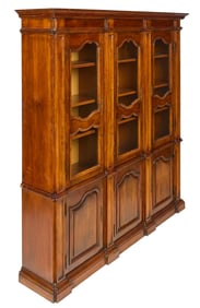 Large French Renaissance Style Display Cabinet