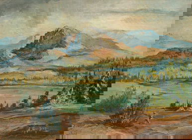 Hal Empie, White Mountain Lake