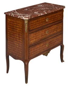 French Transition Style Chest of Drawers