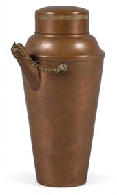Antique Copper Cocktail Shaker