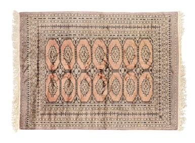 Hand-Knotted Area Rug, 6 ft.x 4 ft 2 in.