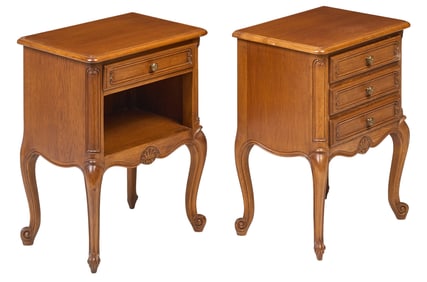 Pair of Louis XV Style Nightstands
