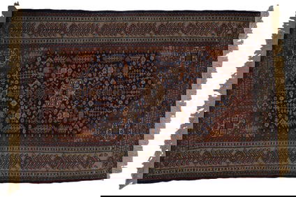 Hand-Knotted Persian Rug, 7 ft. x 4 ft 5 in.