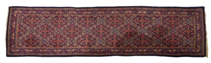 Hand-Knotted Rug Runner, 10 ft. 6 in. x 2 ft. 8 in.