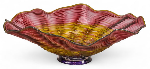 Garcia Art Glass Bowl