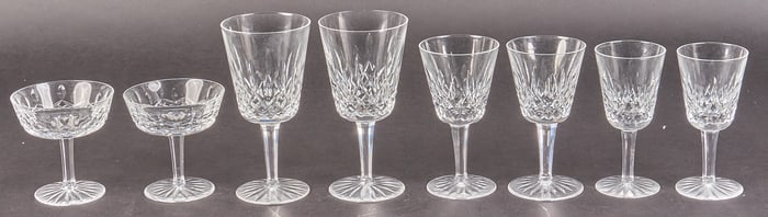 Large Collection of (76) Waterford Lismore Crystal