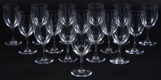 (16) Baccarat Wine Glasses