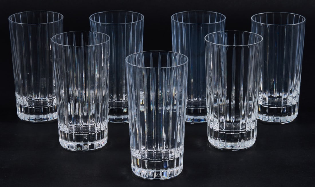 (7) Baccarat Highball Glasses (1 of 4)