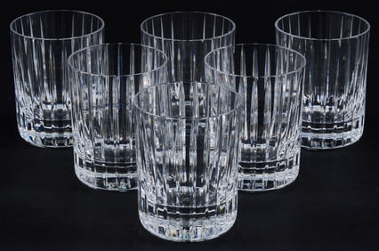 (6) Baccarat Old Fashioned Glasses