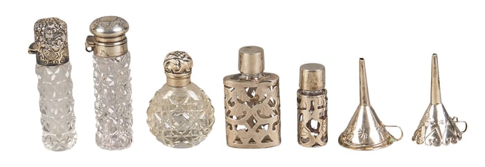 (5) Sterling Silver Scent Holders