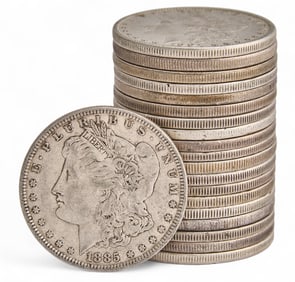 (20) Morgan Silver Dollars