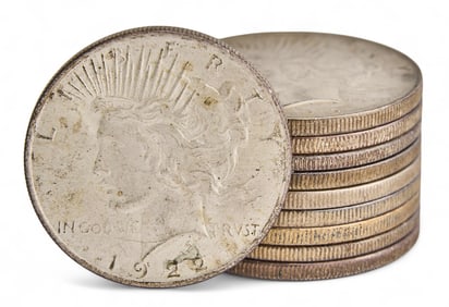 (10) Silver Peace Dollars