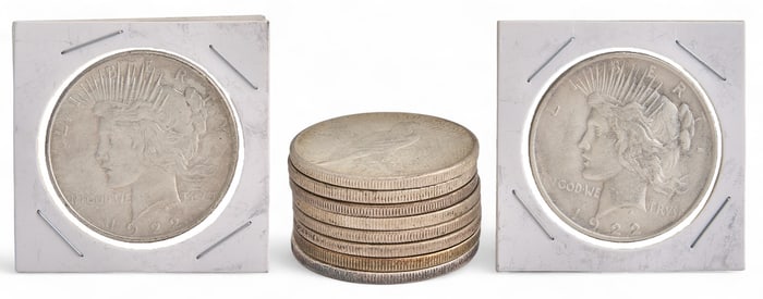 (10) Silver Peace Dollars
