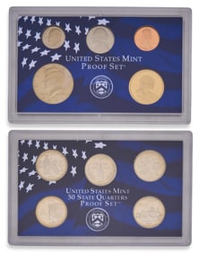 2000 U.S. Mint Proof Set with 50 State Quarters